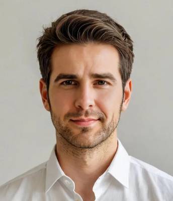 AI headshot preview